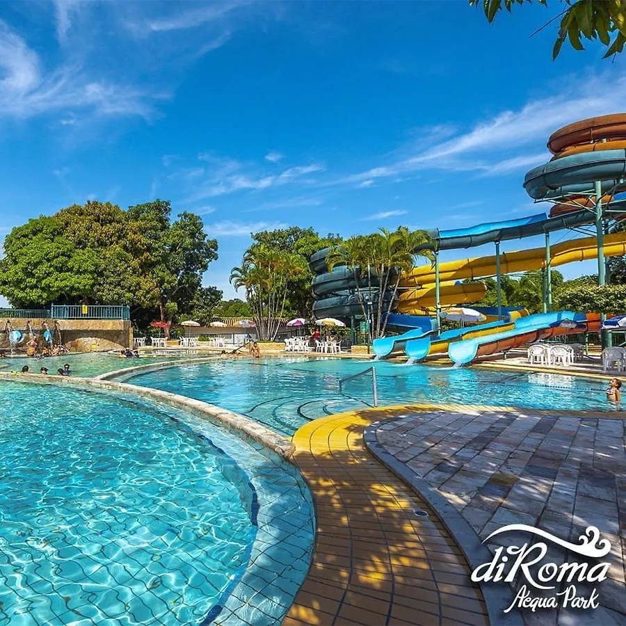 Apartamento Novo Hotel Diroma 2024 - Spazzio Diroma - Com Acqua Park Todos Os Dias Caldas Novas