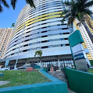  Apartamento Flat Em Ponta Negra Vista Mar Brasil
